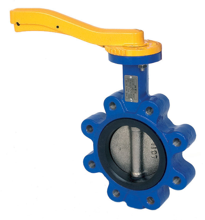 Albion 50-200mm Ductile Iron Lugged/Tapped Butterfly Valve - ART 145