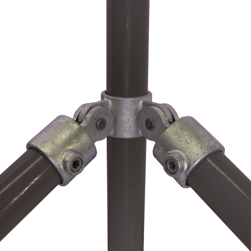C48.168 90° Corner Swivel Combination - Handrail Fitting