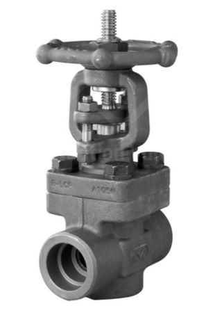 Class 800 Forged Steel Gate Valve Available with NPT, BSP & Socket Weld Ends