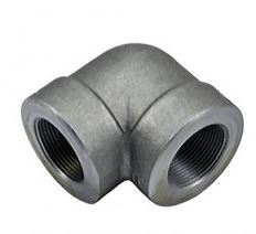 90° NPT Female/Female Forged Carbon Steel 3000lb Elbow A105 Hot Dip Galvanised