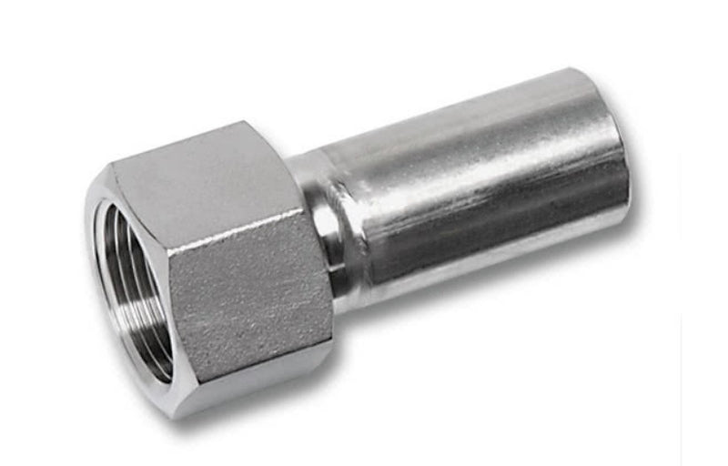 Stainless Steel Press-Fit Female Plug-In Adapter