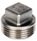 150lb BSPT Stainless Steel Plugs Grade 316