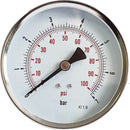 Dial 0-60 Psi Back Entry Gauge