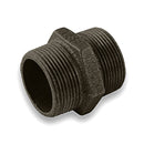 ½ - 2" Black Malleable Iron Reducing Hexagon Nipple Fitting