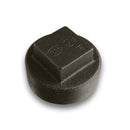 ¼ - 4" Black Malleable Iron Square Head Plug Fitting