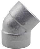 45° Socket Weld Elbow Forged Carbon Steel 3000lb ASTM A350 LF2