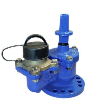 80mm Cast Iron PN16 Type 2 Fire Hydrant | Flanged Valves | Flocon