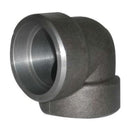 90° Socket Weld Elbow Forged Carbon Steel 3000lb ASTM A105