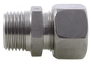 Single Ferrule Male Stud 316L BSPT