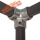 C20.128 3 Way 90° Elbow - Handrail Fitting