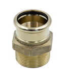 Copper Straight Male Adapter