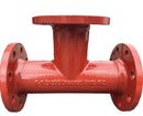 Ductile Iron Equal Tee EN545 - Red