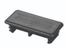 PVC Black Strut End Cap