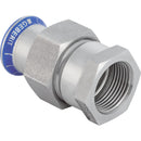 Geberit Mapress Stainless Steel Adaptor Union with Female Thread (15mm - 54mm)