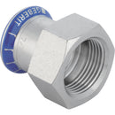 Stainless Steel Press-Fit Female Adapter FKM Seals