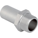 Geberit Mapress Stainless Steel Adaptor With Male Thread And Plain End (22mm - 28mm)