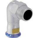 Geberit Mapress Stainless Steel Elbow Adaptor With Male Thread 90° (Gas) (15mm)