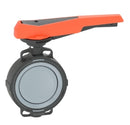 Georg Fischer Butterfly valve type 567 PVC-C - Hand lever with ratchet settings