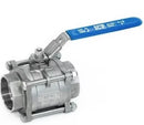 Ball Valve, 3 Piece Full Bore Valve c/w Spring Return Actuator