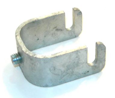 K40 Galvanised Kick Plate Clamp