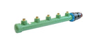 Plasson End Feed Manifold  2" BSPM 130mm Centres