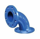 90° Flanged Bend EN545 PN16 -Blue