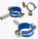 Pipe Clip With Knock Pin