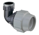 Plasson 90° Elbow with Threaded Female Offtake (75mm)