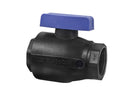 Plasson Ball Valve with RC Thread and Drain Ports (3/4" - 1.1/4")