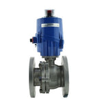 Stainless Steel Ball Valve with HQ005 24V Electric Actuator PN16/40