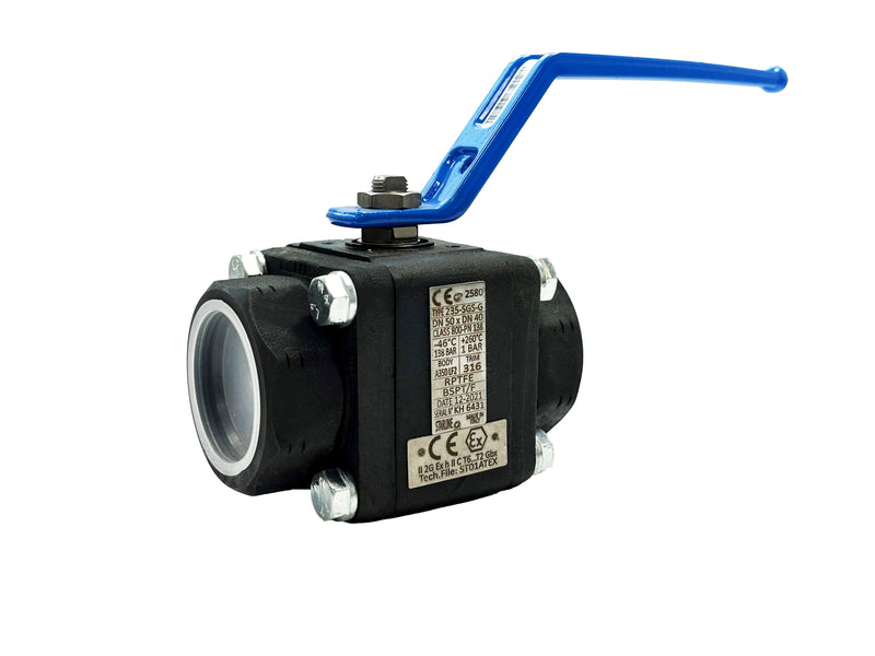 Starline ¾”- 2" 3 Piece Carbon Steel Ball Valve