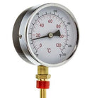 63-100mm Temp Gauge 0-120; 50-100mm Bottom Stem