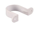 White Waste Pipe Clip