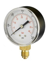 Dial 0-100 Psi Bottom Entry Gauge
