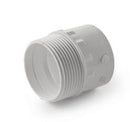 Male Waste Adapter White Waste, Solvent Weld