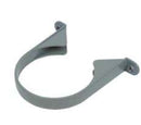 Soil pipe clips, Grey