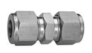 Stainless Steel 316L Straight Coupling Twin Ferrule