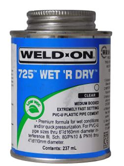 240 ml x PVC Quick Setting Cement