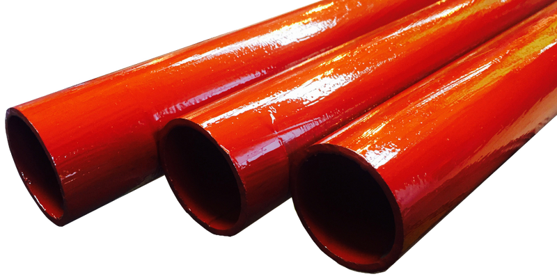 Red Medium Plain End Pipe
