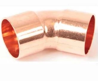 45° Copper Female/Female Elbow - Endfeed