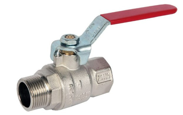 Albion Brass BSP Male/Female Ball Valve ART 46