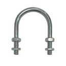 BZP U-Bolt Complete with 2 nuts x M8