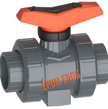 Georg Fischer D20 - D75 PVCu 546 Pro Ball Valve EPDM Ends