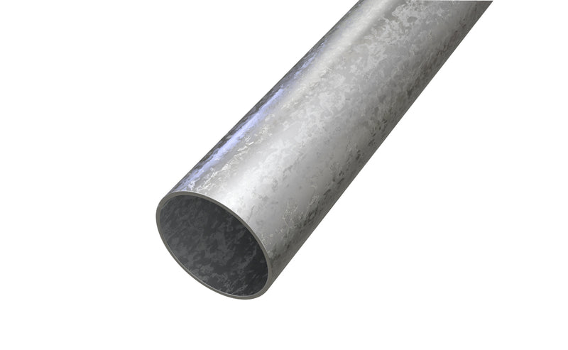 Galvanised Medium Tube Plain End EN10255 Pipe (Formerly BS 1387) - Priced Per 6 Mtr Lengths
