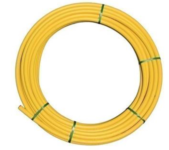Yellow PE 80 SDR11 25mm/32mm/63mm Priced Per 50 Metre Coils