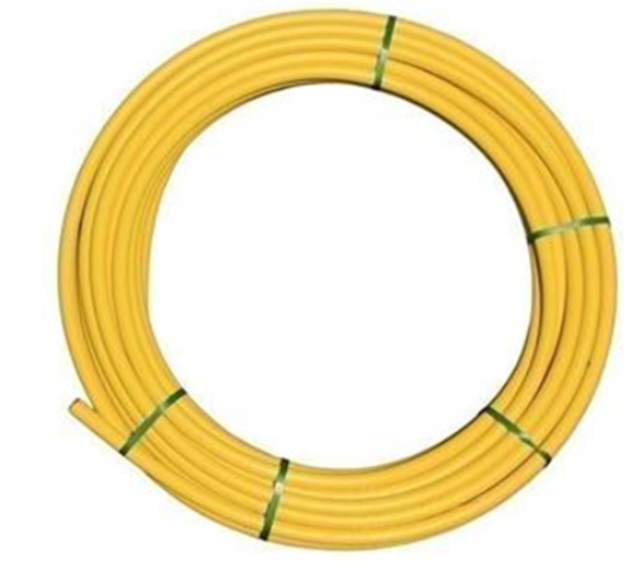 Yellow PE100/80 Gas pipe SDR17.6 90mm (OD)/125mm (OD) /180mm (OD) - Priced Per 6 Metre Lengths