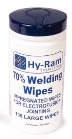 100 x Hy Ram Alcohol Wipes - 70% Isopropyl Alcohol