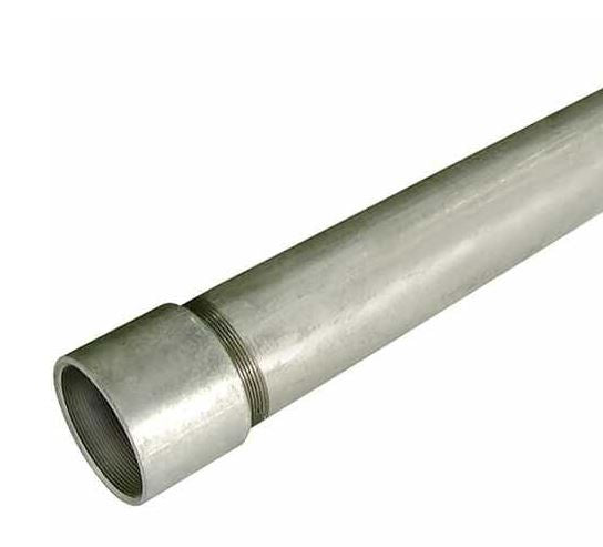 Galvanised Heavy Weight Screwed & Socketed Pipe EN10255 (Formerly BS 1387)- Priced Per 6 Metre Lengths