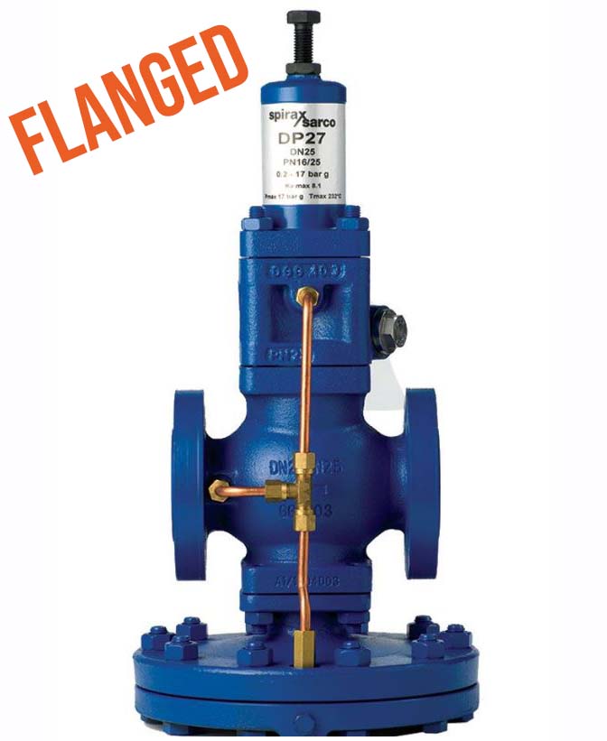 Spirax Sarco Pressure Reducing Valves with SG Iron Bodies DP27 Flanged