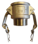 Part B Camlock - Brass